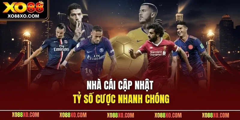 Nhà cái cập nhật tỷ số cược nhanh chóng
